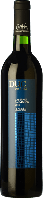 7,95 € Envoi gratuit | Vin Rouge Covides Duc de Foix Jeune D.O. Penedès Catalogne Espagne Cabernet Sauvignon Bouteille 75 cl
