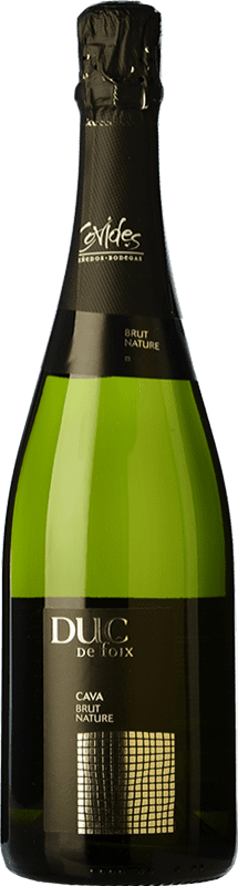 9,95 € Spedizione Gratuita | Spumante bianco Covides Duc de Foix Brut Nature D.O. Cava Spagna Macabeo, Xarel·lo, Parellada Bottiglia 75 cl