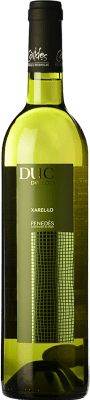 4,95 € Envío gratis | Vino blanco Covides Duc de Foix Blanc D.O. Penedès Cataluña España Xarel·lo Botella 75 cl
