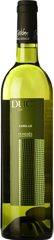 7,95 € Envoi gratuit | Vin Blanc Covides Duc de Foix D.O. Penedès Catalogne Espagne Xarel·lo Bouteille 75 cl