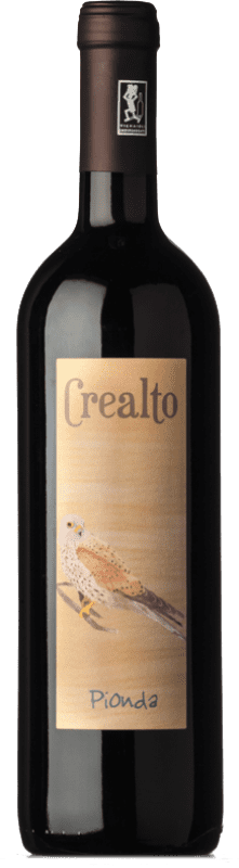 24,95 € Free Shipping | Red wine Crealto Pionda D.O.C. Piedmont Piemonte Italy Nebbiolo Bottle 75 cl