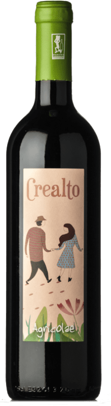 13,95 € Free Shipping | Red wine Crealto Agricolae D.O.C. Piedmont Piemonte Italy Barbera Bottle 75 cl