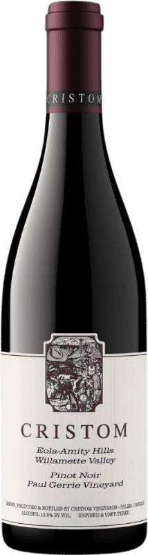 57,95 € Envío gratis | Vino tinto Cristom Estate MT Jefferson Cuvée Crianza I.G. Willamette Valley Oregón Estados Unidos Pinot Negro Botella 75 cl
