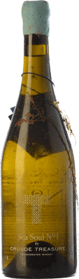 72,95 € Envio grátis | Vinho branco Crusoe Treasure Sea Soul Nº 1 Vino Submarino Crianza Espanha Garrafa 75 cl