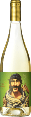 14,95 € Бесплатная доставка | Белое вино Crusoe Treasure Los Locos de la Bahia Vertxo Испания Verdejo — Вердехо, Hondarribi Zuri Бутылка 75 cl