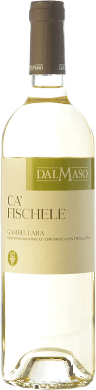 10,95 € Envío gratis | Vino blanco Dal Maso Ca' Fischele D.O.C. Gambellara Veneto Italia Garganega Botella 75 cl