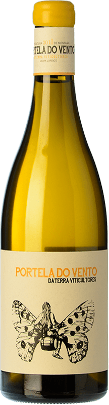 16,95 € Free Shipping | White wine Daterra Portela do Vento Blanco Aged D.O. Ribeira Sacra Galicia Spain Godello, Palomino Fino, Doña Blanca Bottle 75 cl