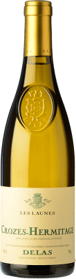 23,95 € 免费送货 | 白酒 Delas Frères Les Launes Blanc A.O.C. Crozes-Hermitage 罗纳 法国 Roussanne, Marsanne 瓶子 75 cl