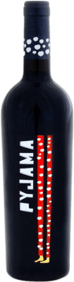 12,95 € Envío gratis | Vino Tinto Demencia de Autor Pyjama Roble D.O. Bierzo Castilla y León España Mencía 75 cl