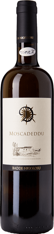 43,95 € Бесплатная доставка | Сладкое вино Dettori Moscadeddu I.G.T. Romangia Sardegna Италия Muscat White бутылка 75 cl