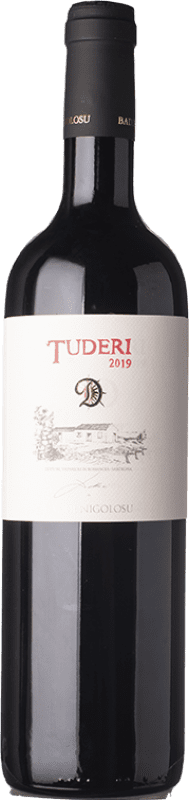 29,95 € Envio grátis | Vinho tinto Dettori Tuderi I.G.T. Romangia Sardenha Itália Cannonau Garrafa 75 cl