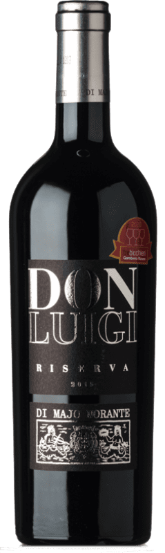 34,95 € 免费送货 | 红酒 Majo Norante Don Luigi Rosso 预订 D.O.C. Molise 莫利塞 意大利 Montepulciano 瓶子 75 cl