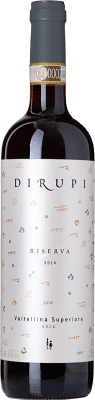 56,95 € Spedizione Gratuita | Vino rosso Dirupi Riserva D.O.C.G. Valtellina Superiore lombardia Italia Nebbiolo Bottiglia 75 cl