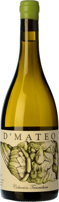 11,95 € Envío gratis | Vino blanco D'Mateo Colección Treixadura D.O. Ribeiro Galicia España Loureiro, Treixadura Botella 75 cl