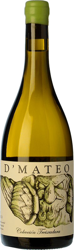 11,95 € Free Shipping | White wine D'Mateo Colección Treixadura D.O. Ribeiro Galicia Spain Loureiro, Treixadura Bottle 75 cl