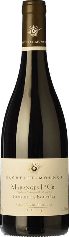 38,95 € Бесплатная доставка | Красное вино Bachelet-Monnot Clos la Boutière 1er Cru старения A.O.C. Maranges Бургундия Франция Pinot Black бутылка 75 cl