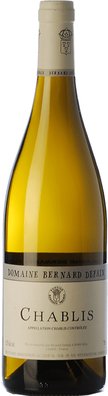 25,95 € Envio grátis | Vinho branco Bernard Defaix A.O.C. Chablis Borgonha França Chardonnay Garrafa 75 cl