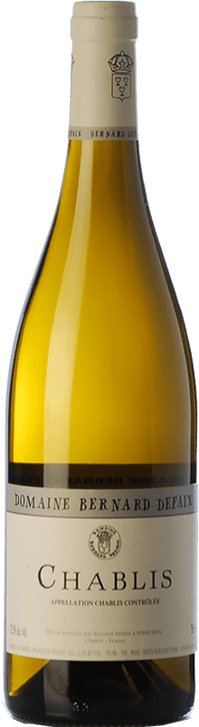 25,95 € Envío gratis | Vino blanco Bernard Defaix A.O.C. Chablis Borgoña Francia Chardonnay Botella 75 cl
