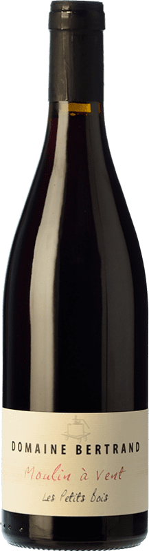 17,95 € Free Shipping | Red wine Domaine Bertrand Les Petits Bois Aged A.O.C. Moulin à Vent Beaujolais France Gamay Bottle 75 cl