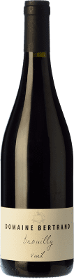 14,95 € 免费送货 | 红酒 Bertrand Vuril 年轻的 A.O.C. Brouilly 博若莱 法国 Gamay 瓶子 75 cl