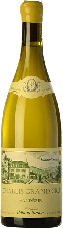 165,95 € Envío gratis | Vino blanco Billaud-Simon Vaudésir A.O.C. Chablis Grand Cru Borgoña Francia Chardonnay Botella 75 cl