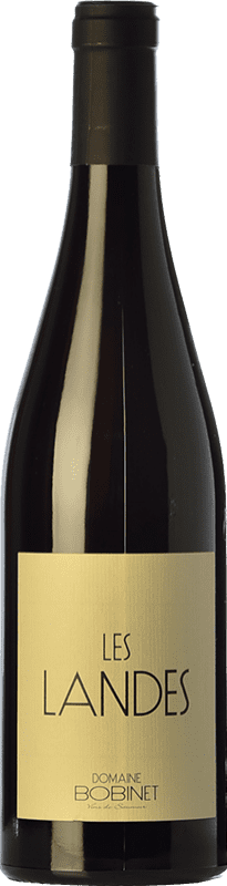 29,95 € 免费送货 | 红酒 Bobinet Les Landes 岁 A.O.C. Saumur-Champigny 卢瓦尔河 法国 Cabernet Franc 瓶子 75 cl