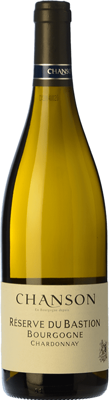 19,95 € 免费送货 | 白酒 Chanson Réserve du Bastion 预订 A.O.C. Bourgogne 勃艮第 法国 Chardonnay 瓶子 75 cl