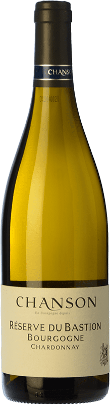 25,95 € Envío gratis | Vino Blanco Domaine Chanson Bastion Reserva A.O.C. Bourgogne Borgoña Francia Chardonnay Botella 75 cl