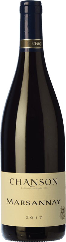32,95 € Kostenloser Versand | Rotwein Chanson Marsannay Alterung A.O.C. Côte de Nuits Burgund Frankreich Pinot Schwarz Flasche 75 cl