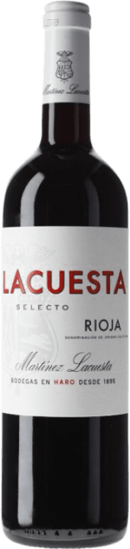 9,95 € Kostenloser Versand | Rotwein Martínez Lacuesta Jung D.O.Ca. Rioja La Rioja Spanien Tempranillo, Graciano, Mazuelo Flasche 75 cl