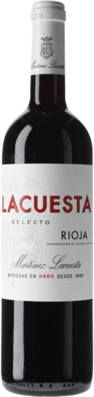 7,95 € Kostenloser Versand | Rotwein Martínez Lacuesta Jung D.O.Ca. Rioja La Rioja Spanien Tempranillo, Graciano, Mazuelo Flasche 75 cl