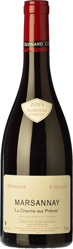 29,95 € Бесплатная доставка | Красное вино Coillot Marsannay La Charme Aux Prêtres старения A.O.C. Côte de Nuits Бургундия Франция Pinot Black бутылка 75 cl