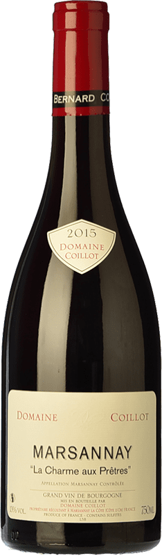 29,95 € Free Shipping | Red wine Domaine Coillot Marsannay La Charme Aux Prêtres Aged A.O.C. Côte de Nuits Burgundy France Pinot Black Bottle 75 cl