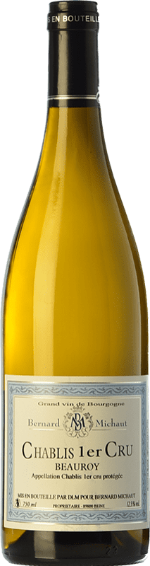 33,95 € Envoi gratuit | Vin Blanc Bernard Michaut Beauroy 1er Premier Cru Crianza A.O.C. Chablis Bourgogne France Chardonnay Bouteille 75 cl