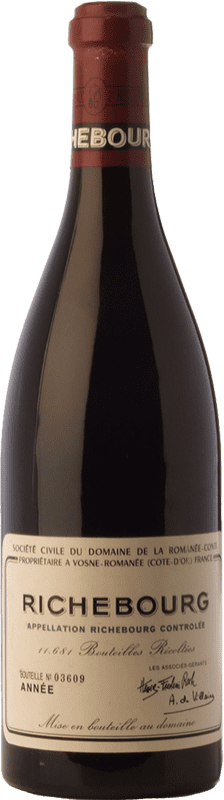 1 869,95 € Free Shipping | Red wine Romanée-Conti A.O.C. Richebourg Burgundy France Pinot Black Bottle 75 cl