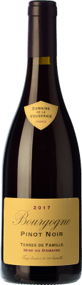 32,95 € Free Shipping | Red Wine Domaine de La Vougeraie Terres de Famille Crianza — Aged A.O.C. Bourgogne Burgundy France Pinot Noir 75 cl