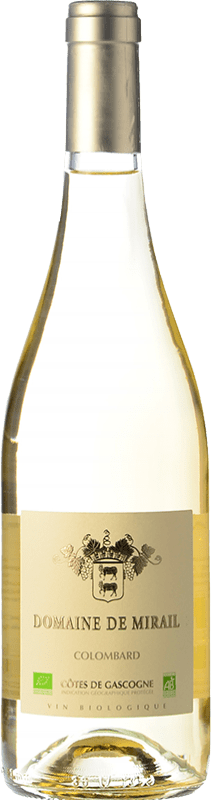 9,95 € Free Shipping | White wine Domaine de Mirail I.G.P. Vin de Pays Côtes de Gascogne France San Colombano, Colombard Bottle 75 cl