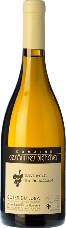 39,95 € Envío gratis | Vino blanco Marnes Blanches Jensillard Ouillé Crianza A.O.C. Côtes du Jura Jura Francia Savagnin Botella 75 cl