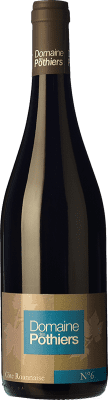 15,95 € Бесплатная доставка | Красное вино Domaine des Pothiers Cuvée Nº 6 Дуб A.O.C. Côte Roannaise Луара Франция Gamay бутылка 75 cl