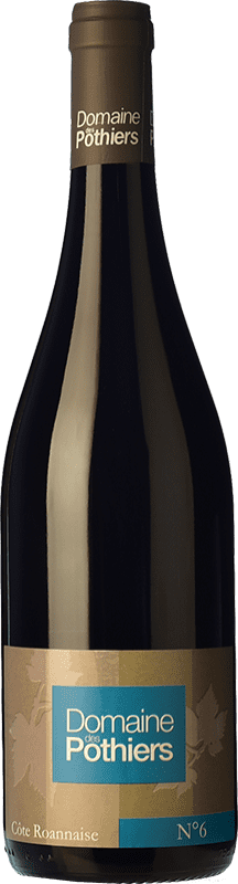 16,95 € Envio grátis | Vinho Tinto Domaine des Pothiers Nº 6 Cuvée, Non Filtrato — Não Filtrado Carvalho A.O.C. Côte Roannaise Loire França Gamay Eco — Biológico 75 cl