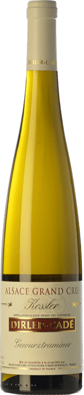 42,95 € Бесплатная доставка | Белое вино Dirlier-Cadé Kessler старения A.O.C. Alsace Grand Cru Эльзас Франция Gewürztraminer бутылка 75 cl