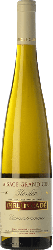 42,95 € 免费送货 | 白酒 Dirlier-Cadé Kessler 岁 A.O.C. Alsace Grand Cru 阿尔萨斯 法国 Gewürztraminer 瓶子 75 cl