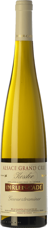41,95 € Envío gratis | Vino blanco Dirlier-Cadé Kessler Crianza A.O.C. Alsace Grand Cru Alsace Francia Gewürztraminer Botella 75 cl