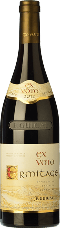 345,95 € Kostenloser Versand | Rotwein Domaine E. Guigal Ex Voto Rouge Reserve A.O.C. Hermitage Rhône Frankreich Syrah Flasche 75 cl