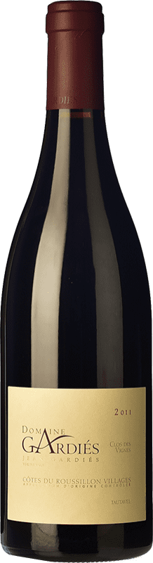 38,95 € 免费送货 | 红酒 Domaine Gardiès Clos des Vignes Rouge 岁 A.O.C. Côtes du Roussillon Villages 鲁西永 法国 Syrah, Grenache, Monastrell, Carignan 瓶子 75 cl