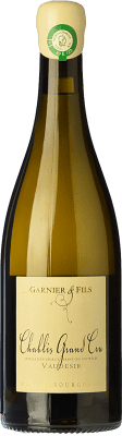 112,95 € Бесплатная доставка | Белое вино Domaine Garnier Vaudésir старения A.O.C. Chablis Grand Cru Бургундия Франция Chardonnay бутылка 75 cl