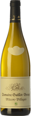25,95 € Envoi gratuit | Vin blanc Guillot-Broux Blanc Crianza A.O.C. Mâcon-Villages Bourgogne France Chardonnay Bouteille 75 cl