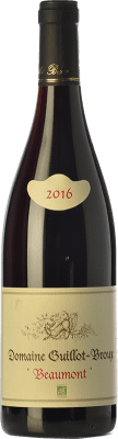 25,95 € Envio grátis | Vinho tinto Guillot Broux Mâcon-Cruzille Rouge Beaumont Crianza A.O.C. Mâcon Borgonha França Gamay Garrafa 75 cl