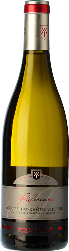 21,95 € Kostenloser Versand | Weißwein Domaine Jaume Référence Villages Crianza — Kurze Fassreifung A.O.C. Côtes du Rhône Rhône Frankreich Garnacha — Grenache, Roussanne, Viognier, Marsanne, Clairette Flasche 75 cl