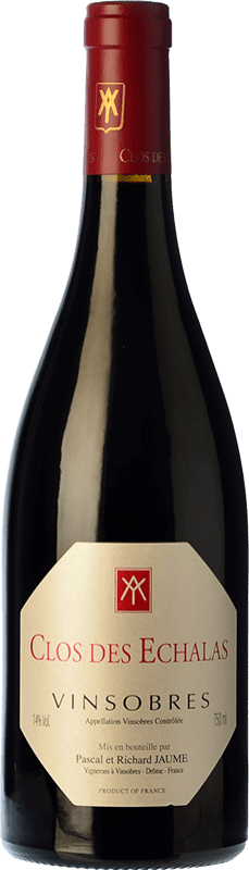 34,95 € Kostenloser Versand | Rotwein Domaine Jaume Clos des Echalas Alterung A.O.C. Vinsobres Rhône Frankreich Grenache, Mourvèdre Flasche 75 cl